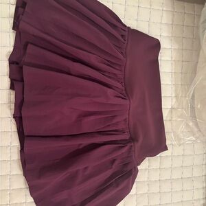 ALO Yoga Deep Purple Mini Skirt